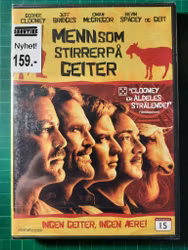 DVD : Menn som stirrer på geiter (forseglet)