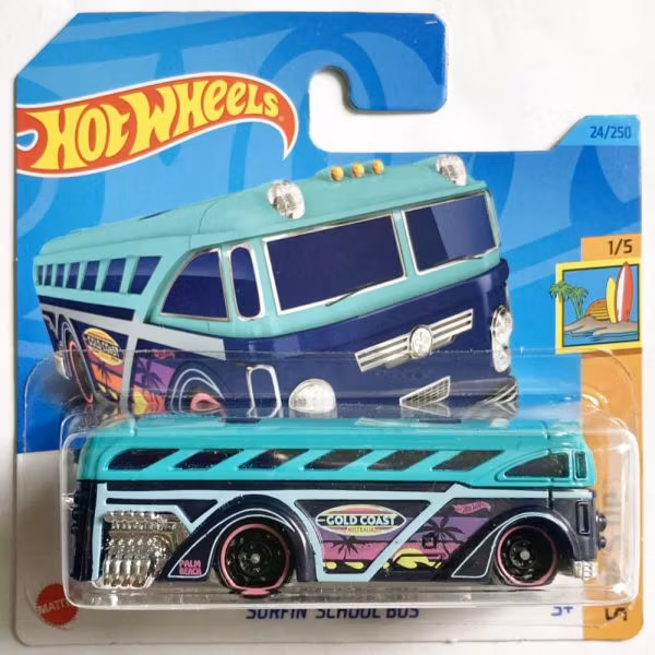 Surfin' school bus Grønn #24