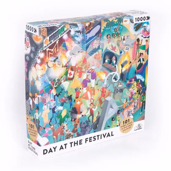Puslespill Day at the Festival (1000 Biter)