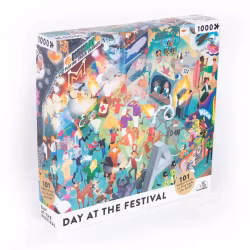 Puslespill Day at the Festival (1000 Biter)