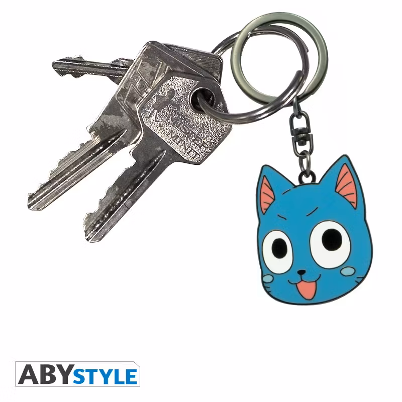 Fairy tail - nøklering "Happy's head"