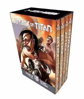 Attack on Titan Season 2 Vol 9-12 Manga Box Set