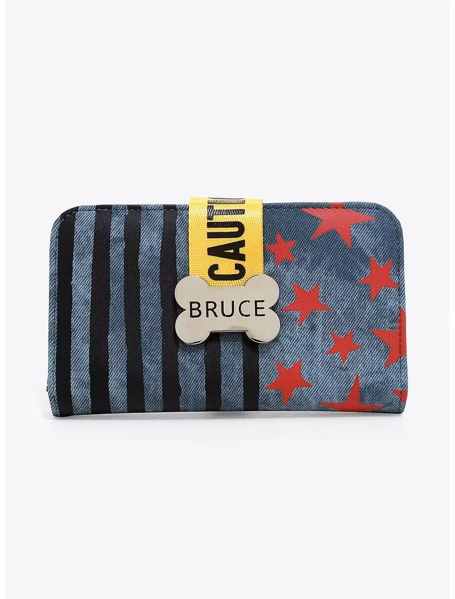 Birds of Prey Harley Quinn Stars and Stripes lommebok