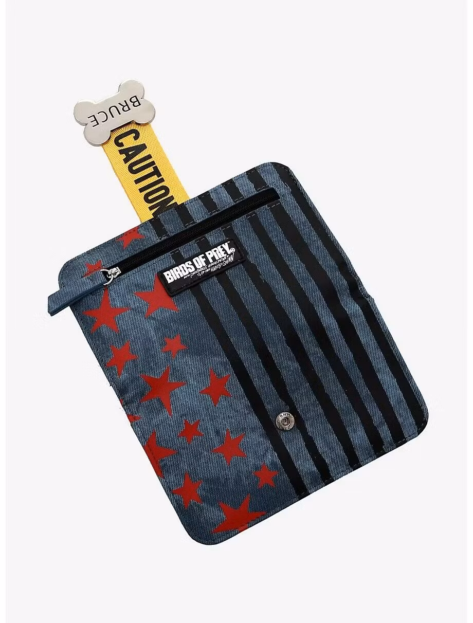 Birds of Prey Harley Quinn Stars and Stripes lommebok