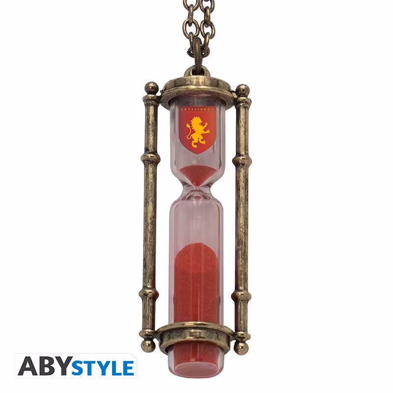 Harry Potter 3D Gryffindor timeglass nøkkelring