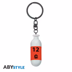 Dragon Ball Z 3D Keychain Red Plastic Capsule