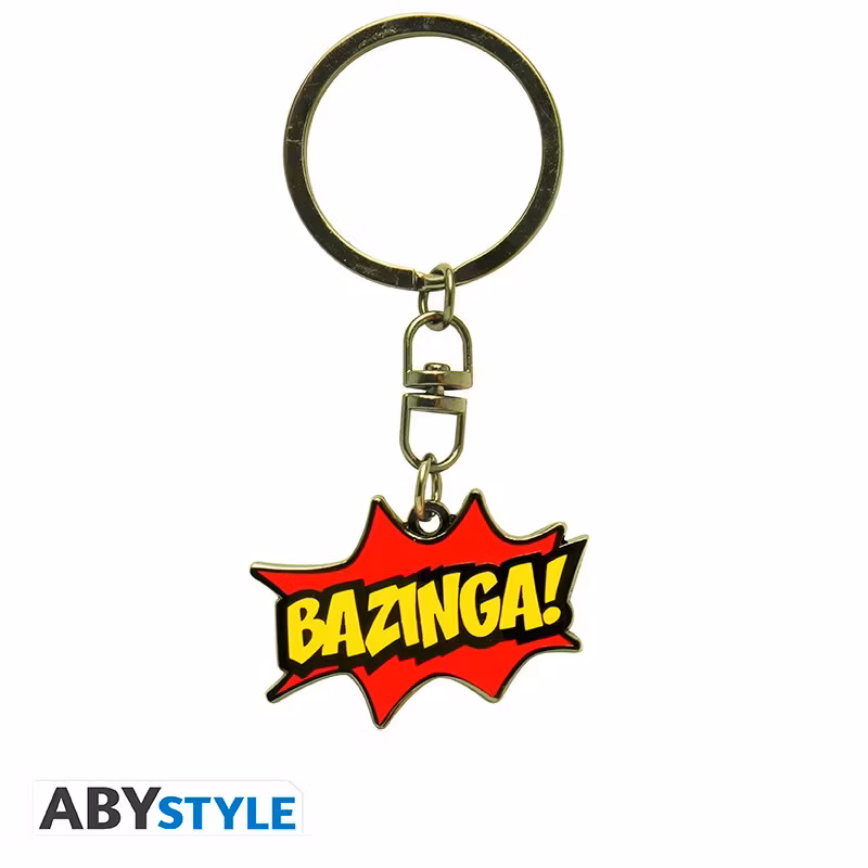 The Big Bang Theory Keychain "Bazinga"