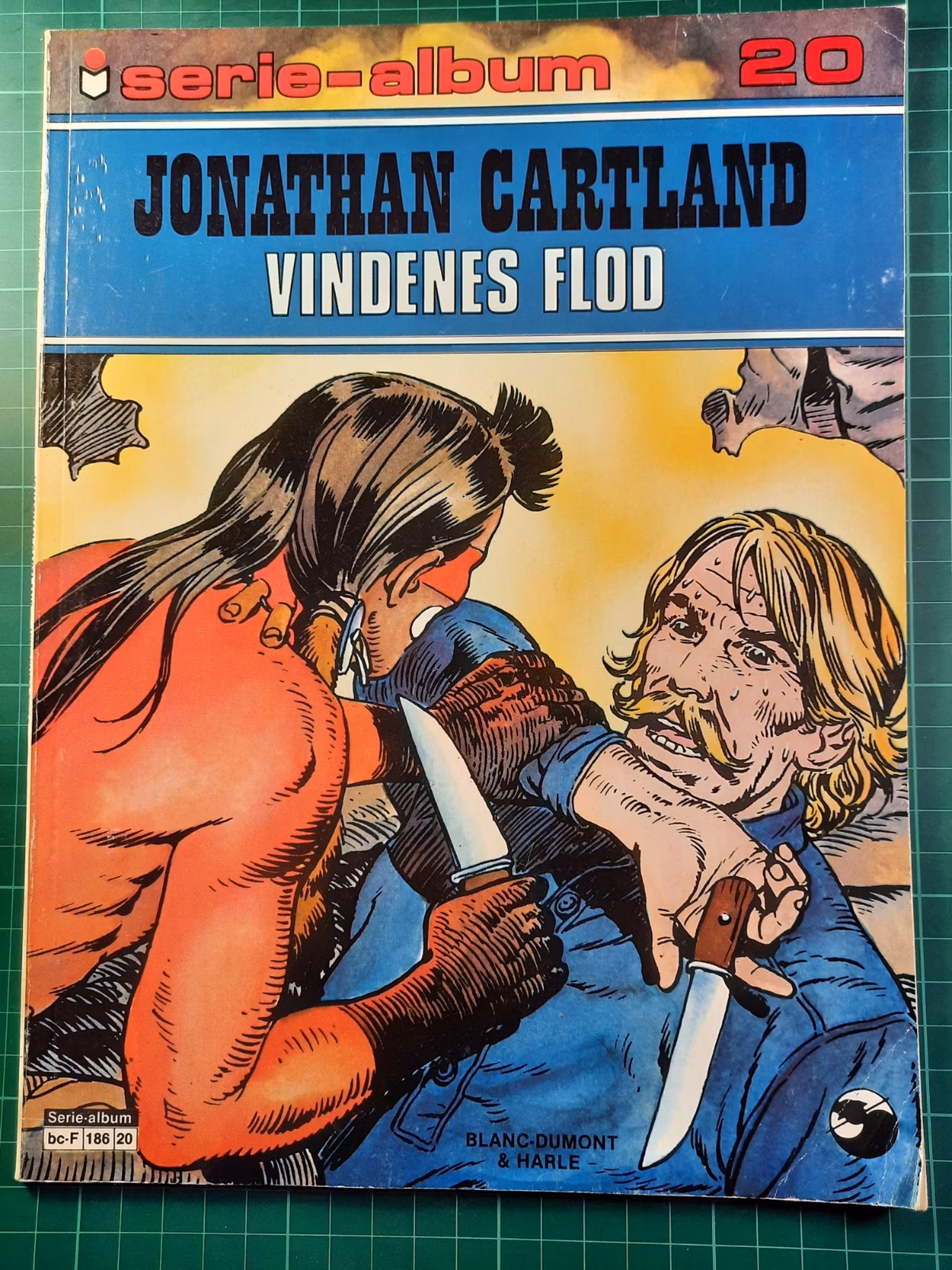 Serie-album 20 Jonathan Cartland vindenes flod