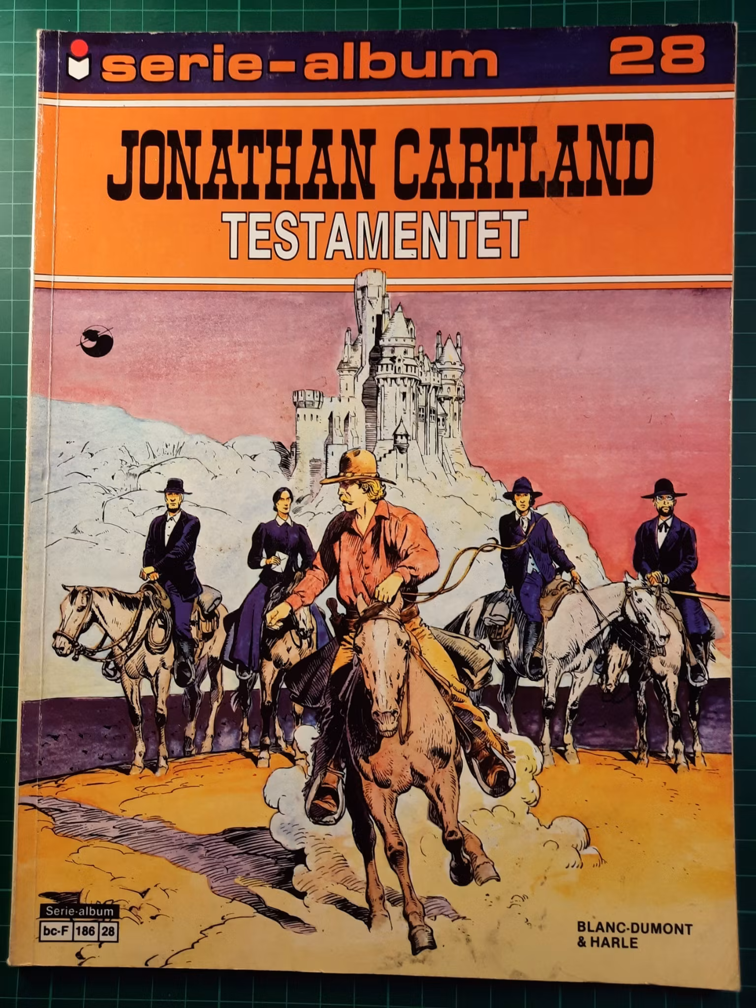 Serie-album 28 Jonathan Cartland testamentet