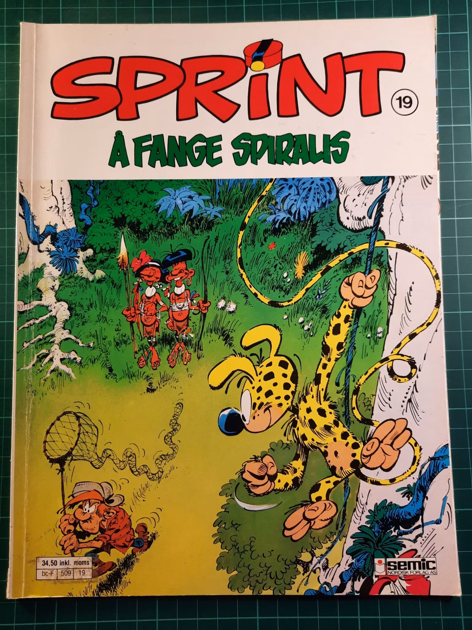 Sprint 19 Å fange Spiralis