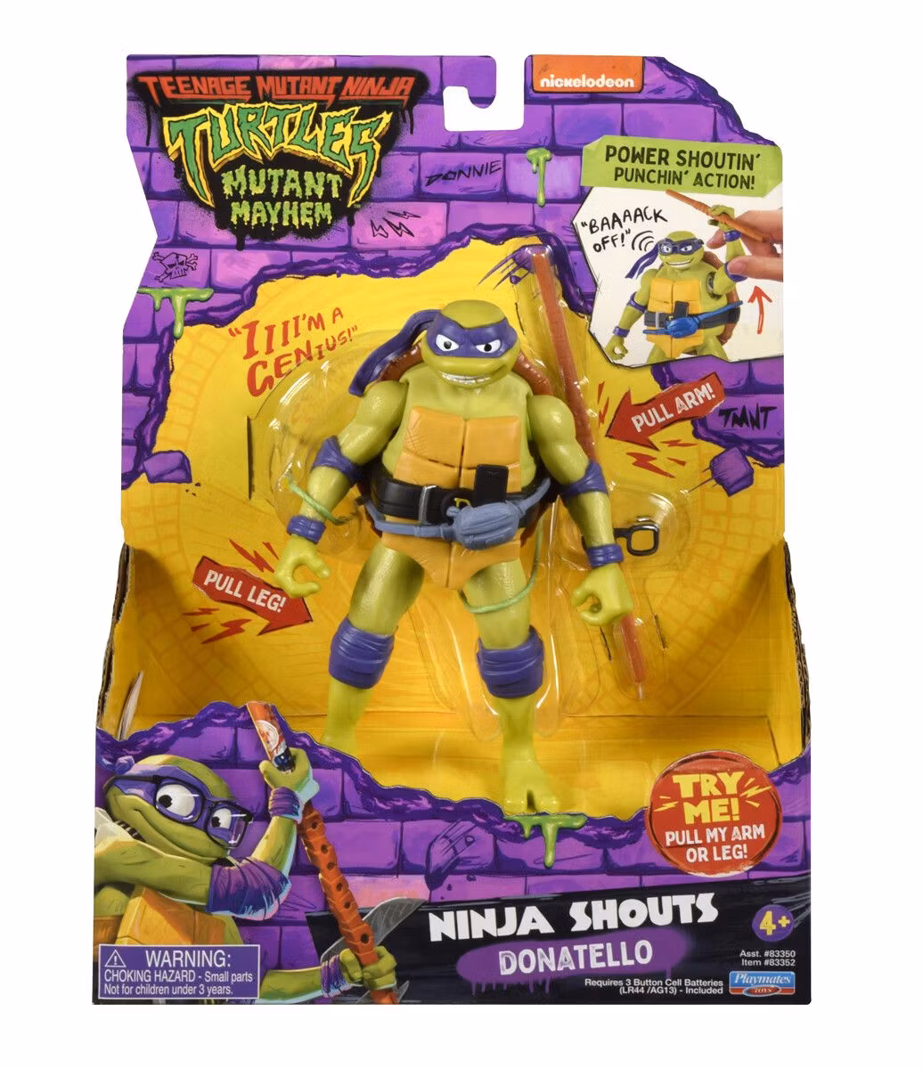 Turtles Mutant Mayhem Power Sounds Donatello