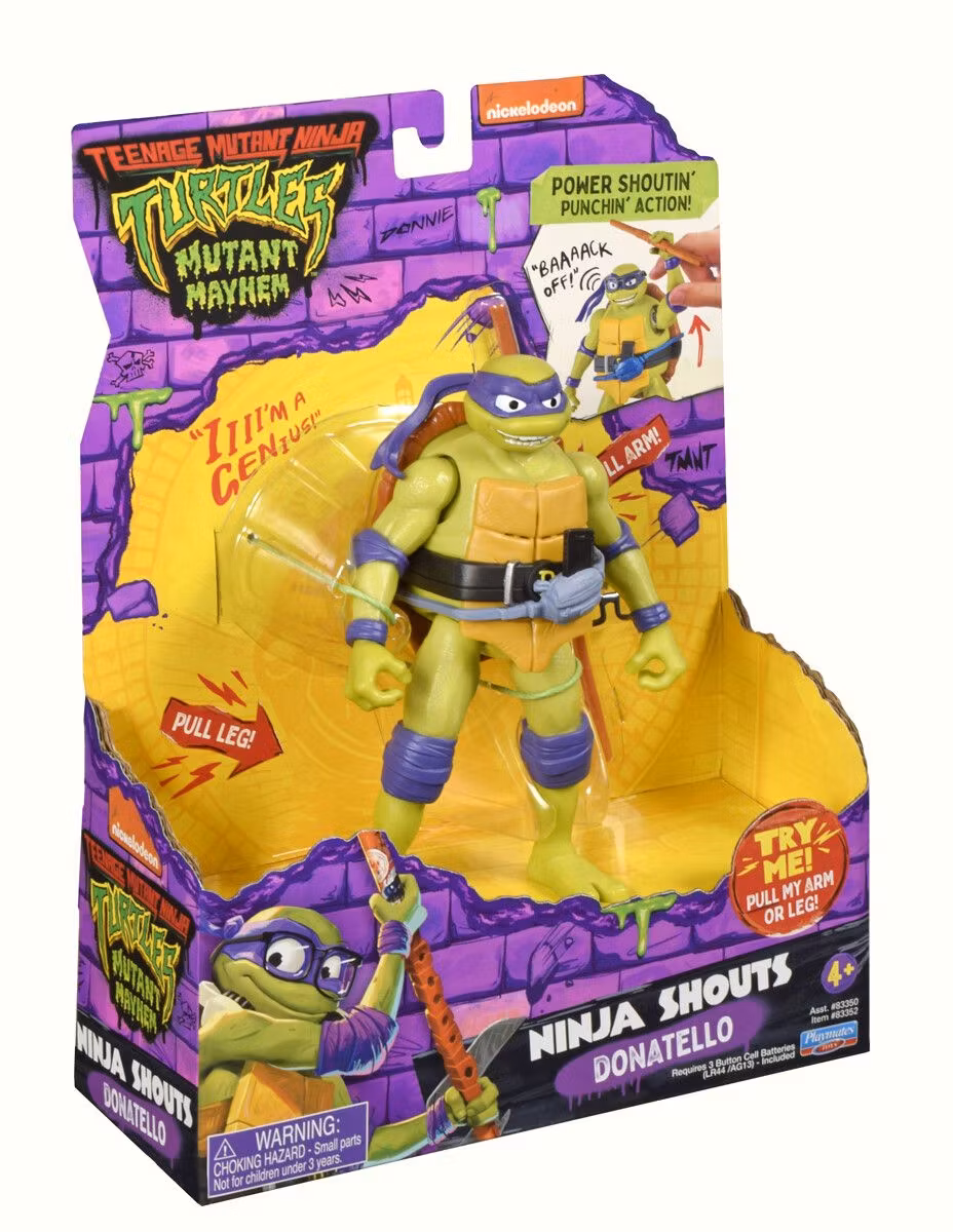 Turtles Mutant Mayhem Power Sounds Donatello