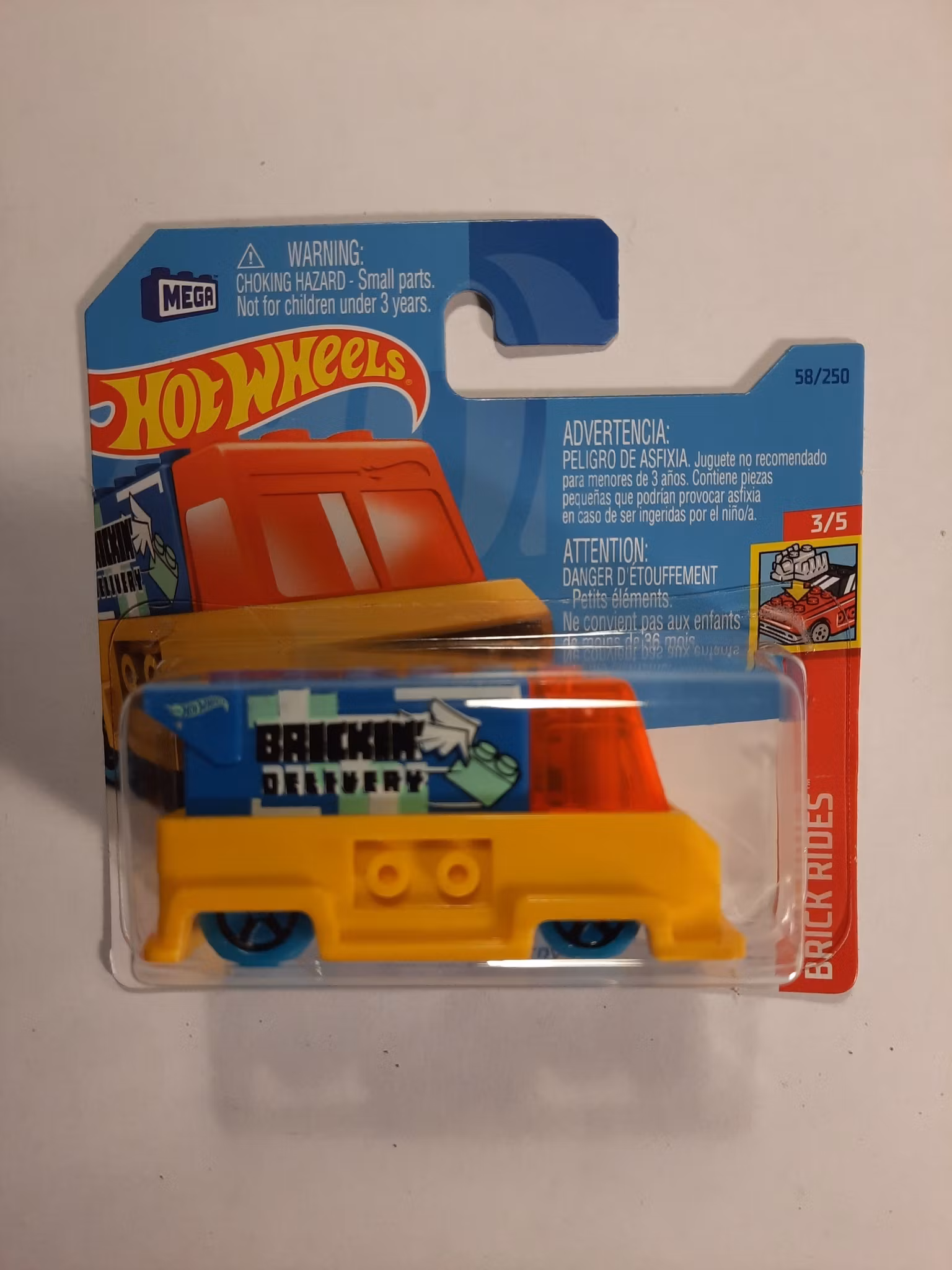 Brickin' delivery  Blå/Gul #058