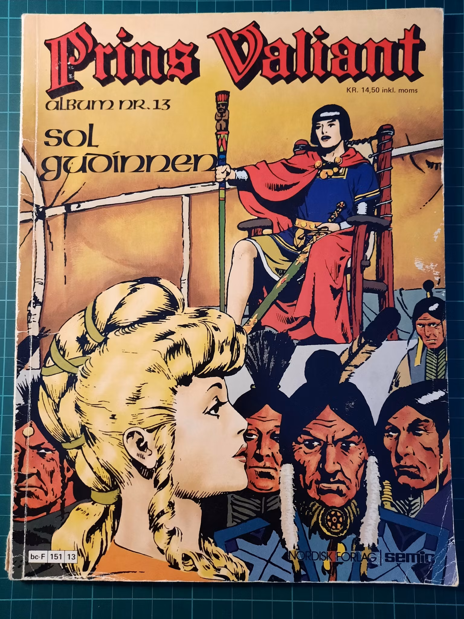 Prins Valiant nr 13 : Sol gudinnen