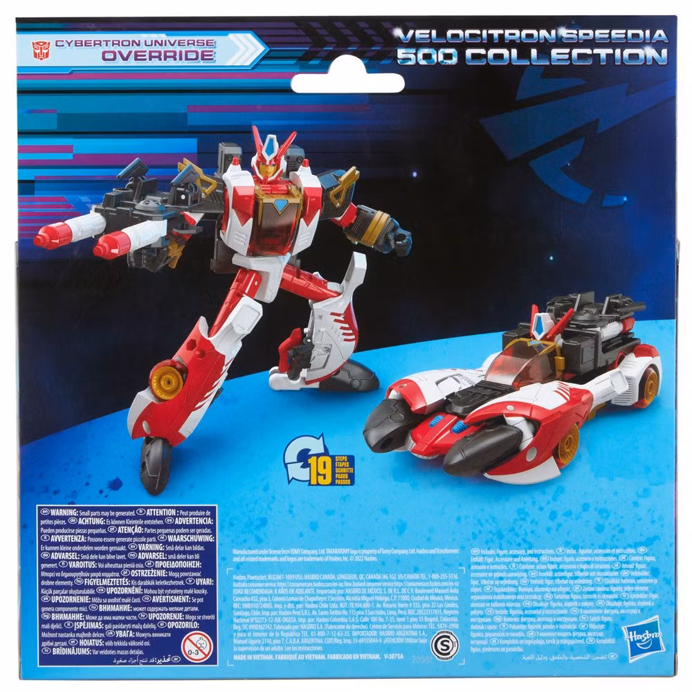 Transformers Generations Legacy Voyager Class Action Figure Velocitron Speedia 500 Collection: Cybertron Universe Override