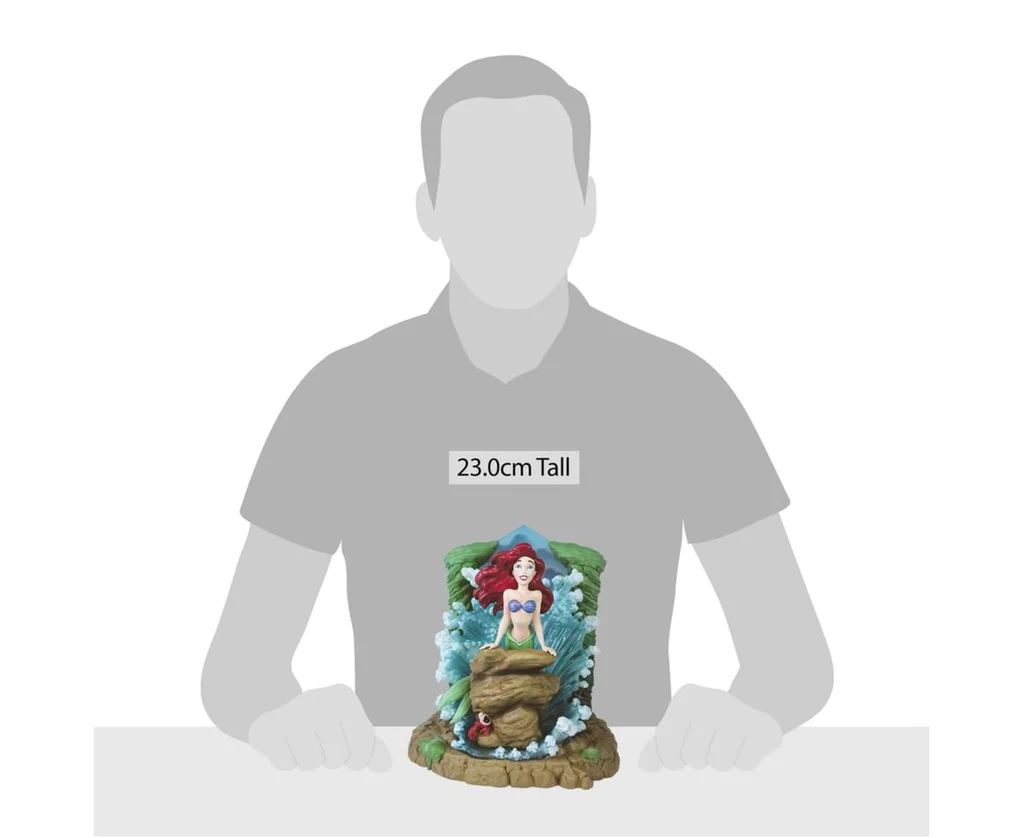 The Little Mermaid Figurine med lys