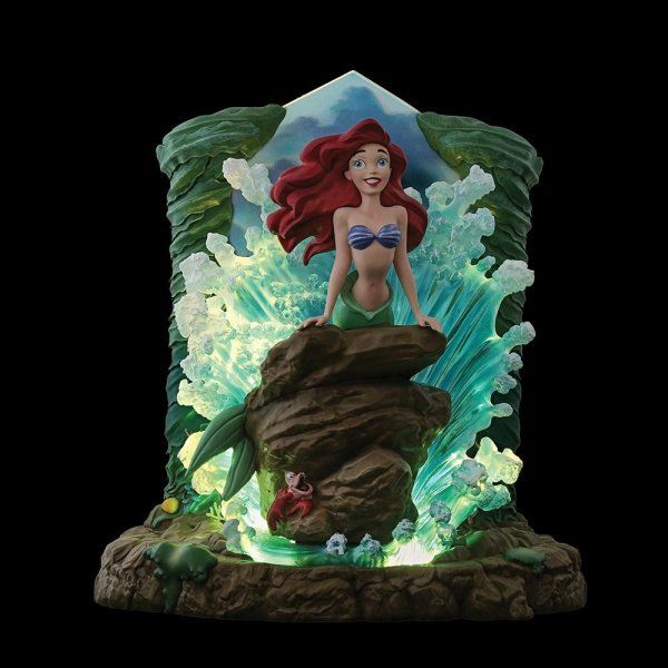 The Little Mermaid Figurine med lys