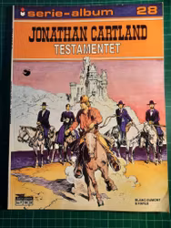 Serie-album 28 Jonathan Cartland testamentet