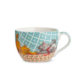 Cappuccino/ Te-kopp Aristocats