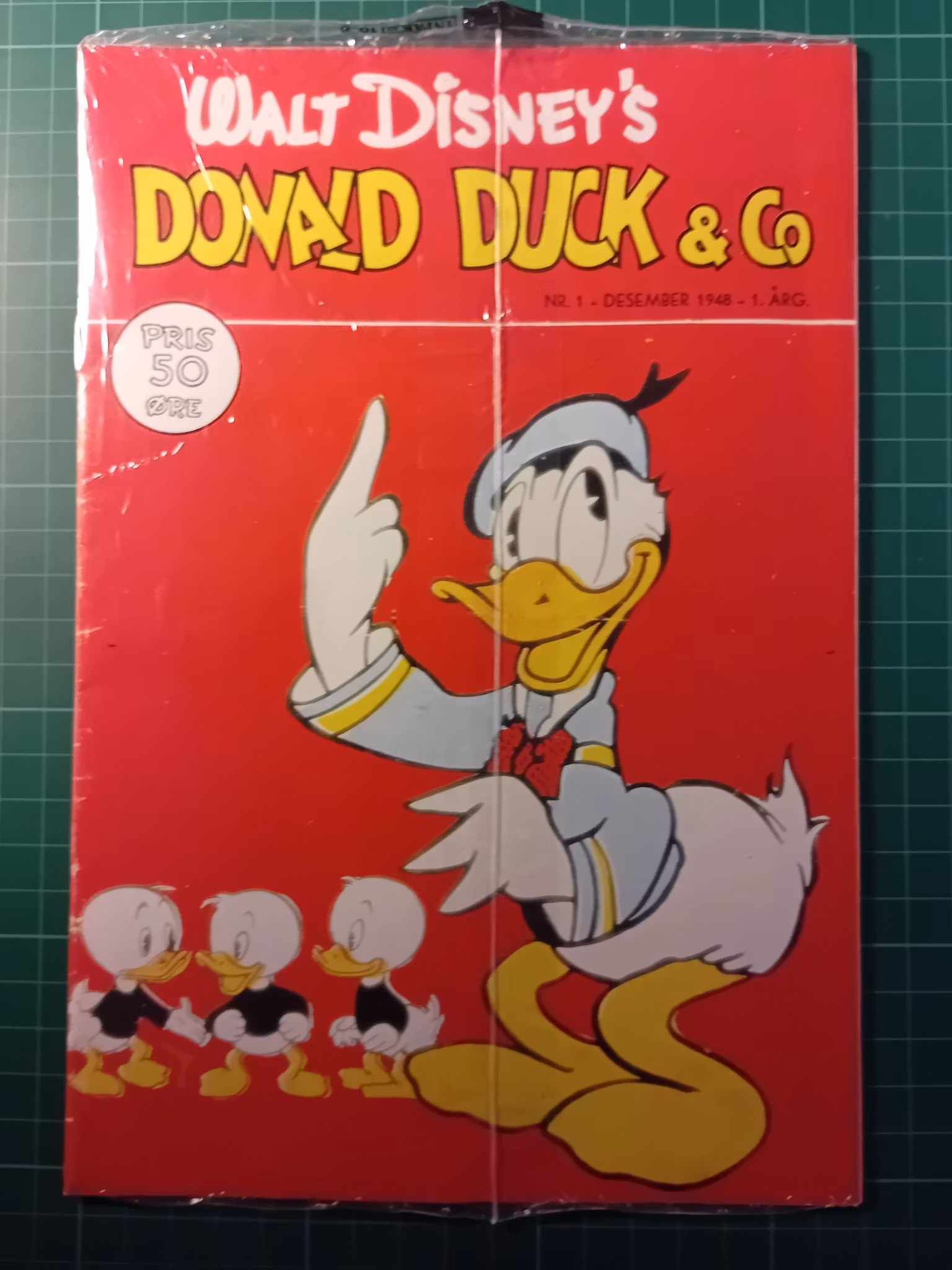 Donald Duck & Co 1988 - 49 + opptrykk nr 1/1948 (forseglet)