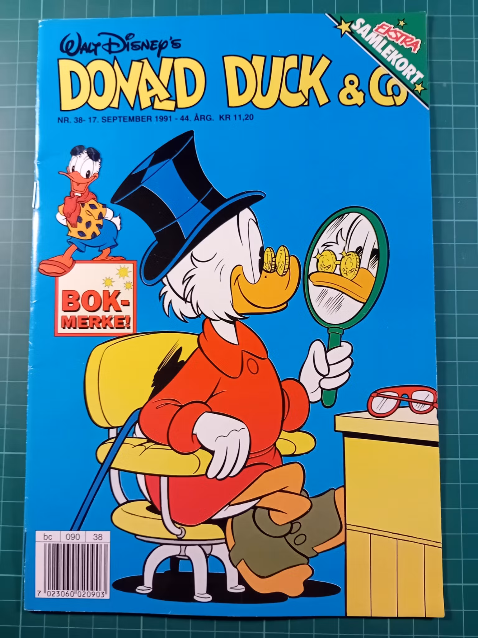 Donald Duck & Co 1991 - 38 m/samlerkort