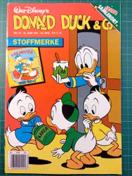 Donald Duck & Co 1991 - 25 m/samlerkort og stoffmerke