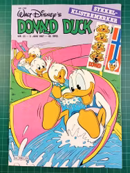 Donald Duck & Co 1987 - 23 m/klistremerker