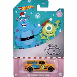 Hot Wheels Disney 100 : 1967 Austin Mini van (Monsterbedriften)