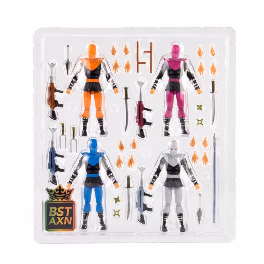 Teenage Mutant Ninja Turtles BST AXN Action Figure 4-Pack Foot Soldiers