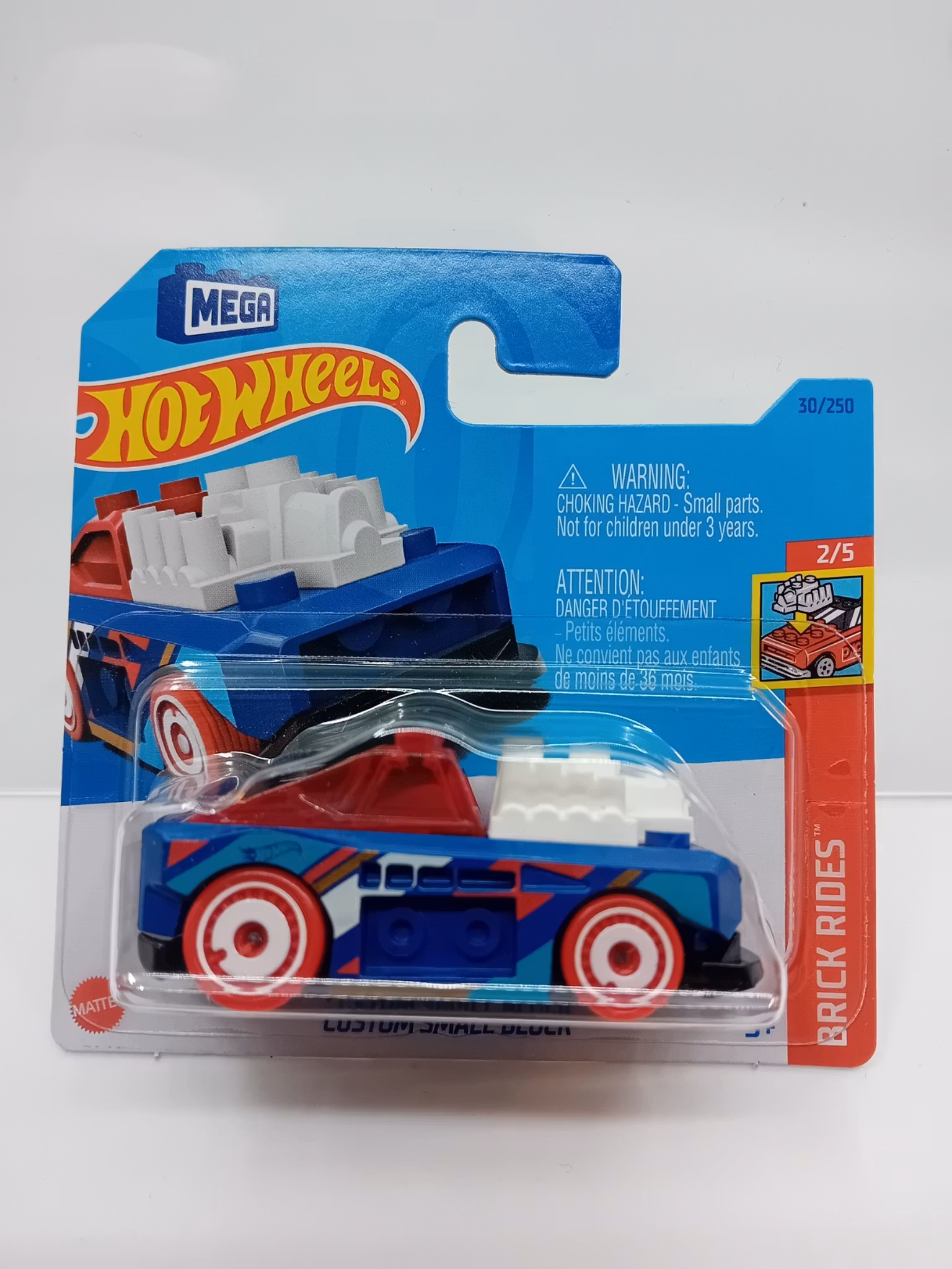 Custom small block Blå #030