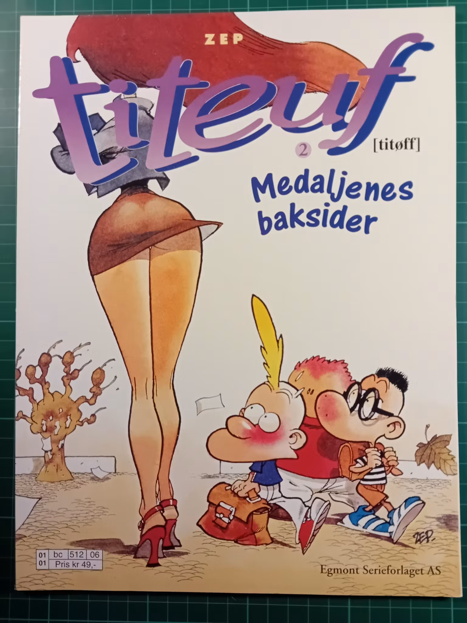 Titeuf 02 Medaljenes baksider