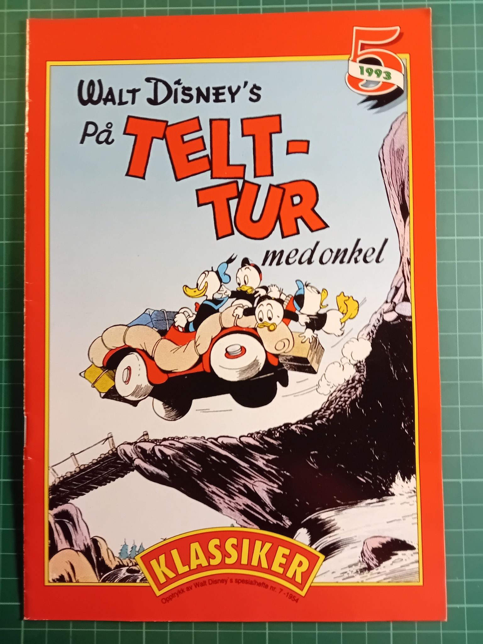 På telt-tur med onkel