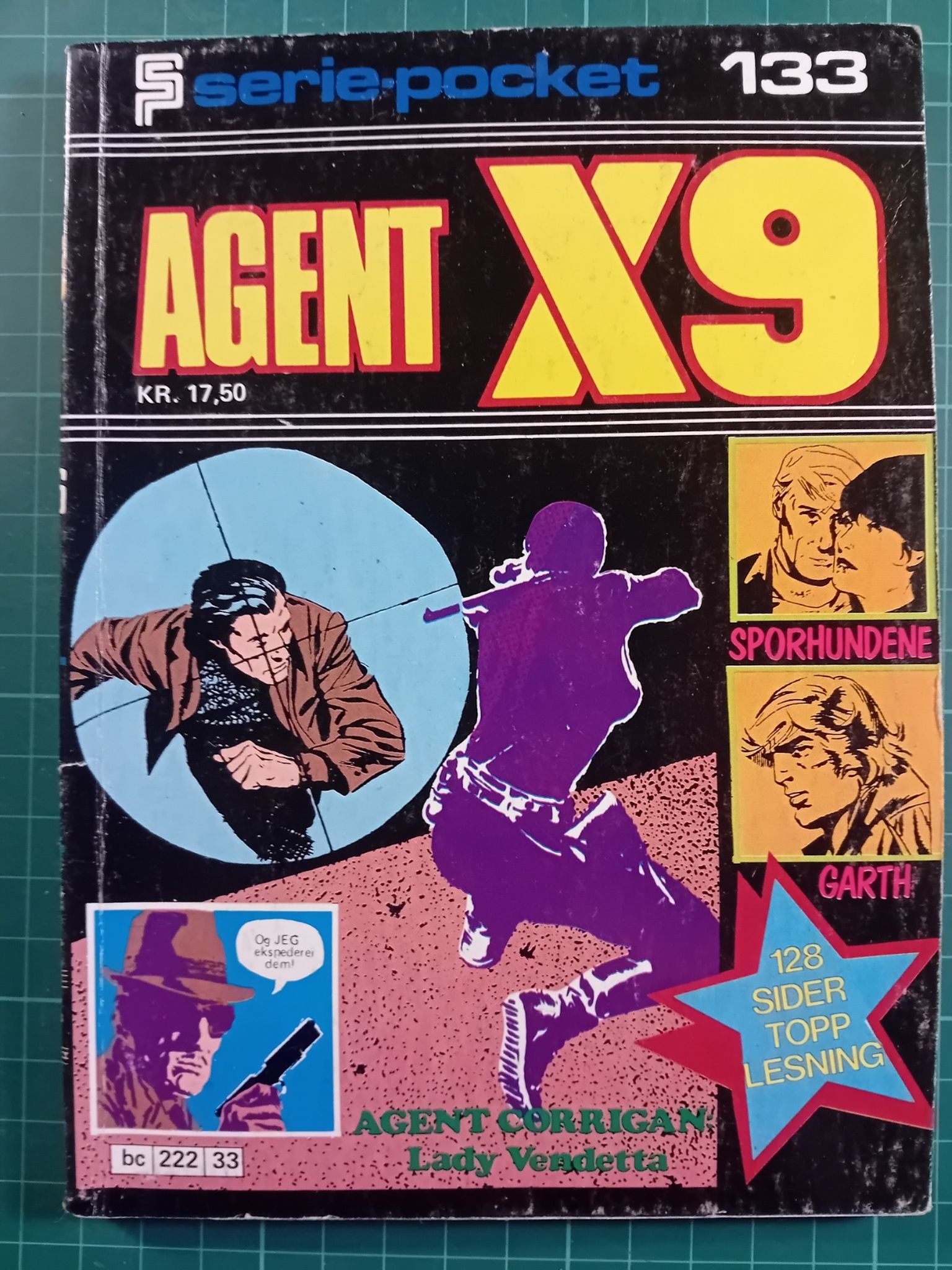 Serie-pocket 133 : Agent X9