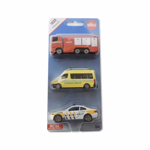 Norske utrykningskjøretøy 3-pack