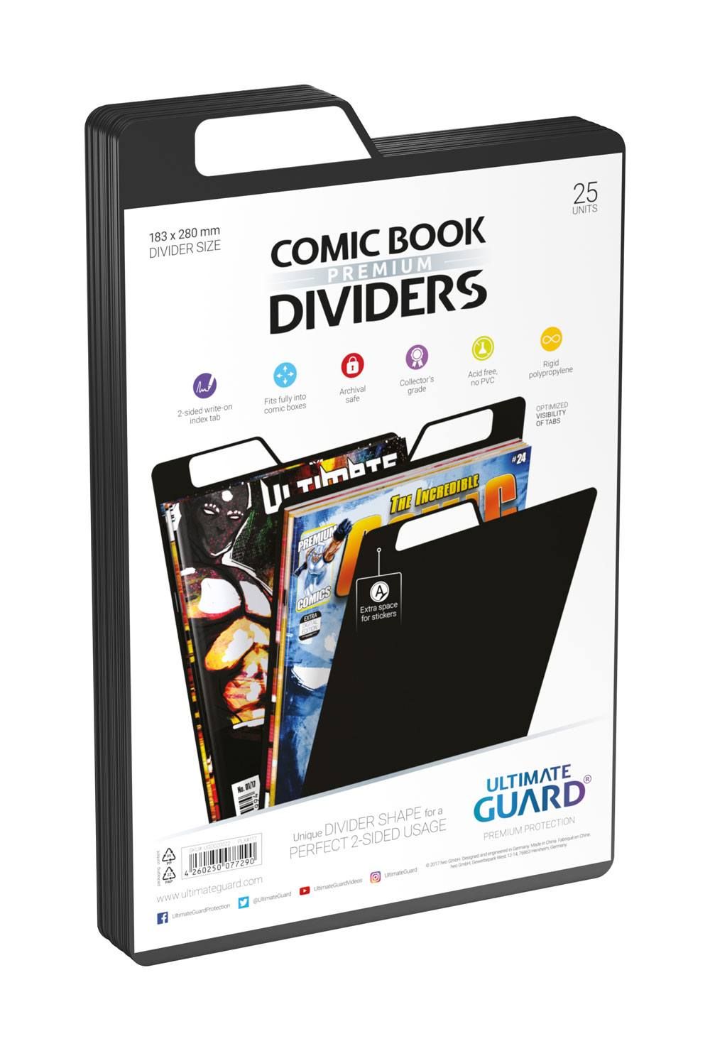 Premium Comic Book Dividers Sort (25 pack)