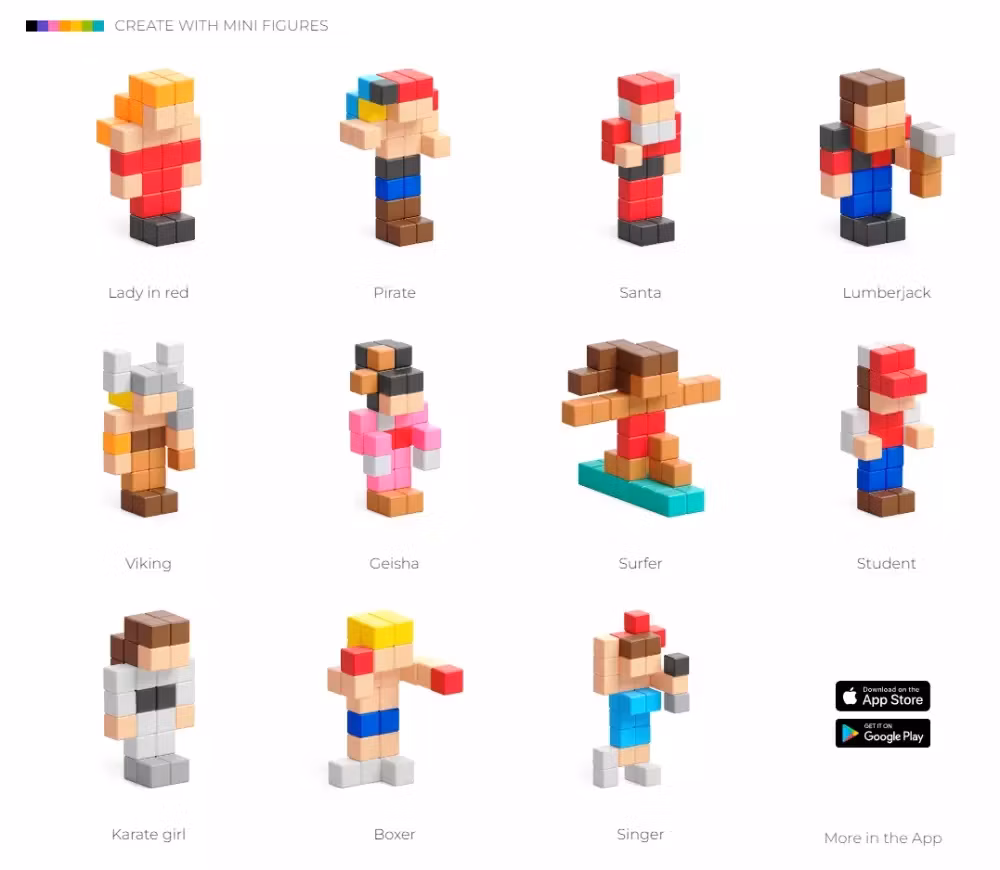 PIXIO Surprise Mini figures