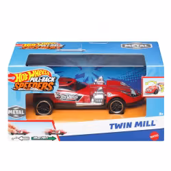 Hot Wheels Pull-Back Speeders Twin Mill 1:43