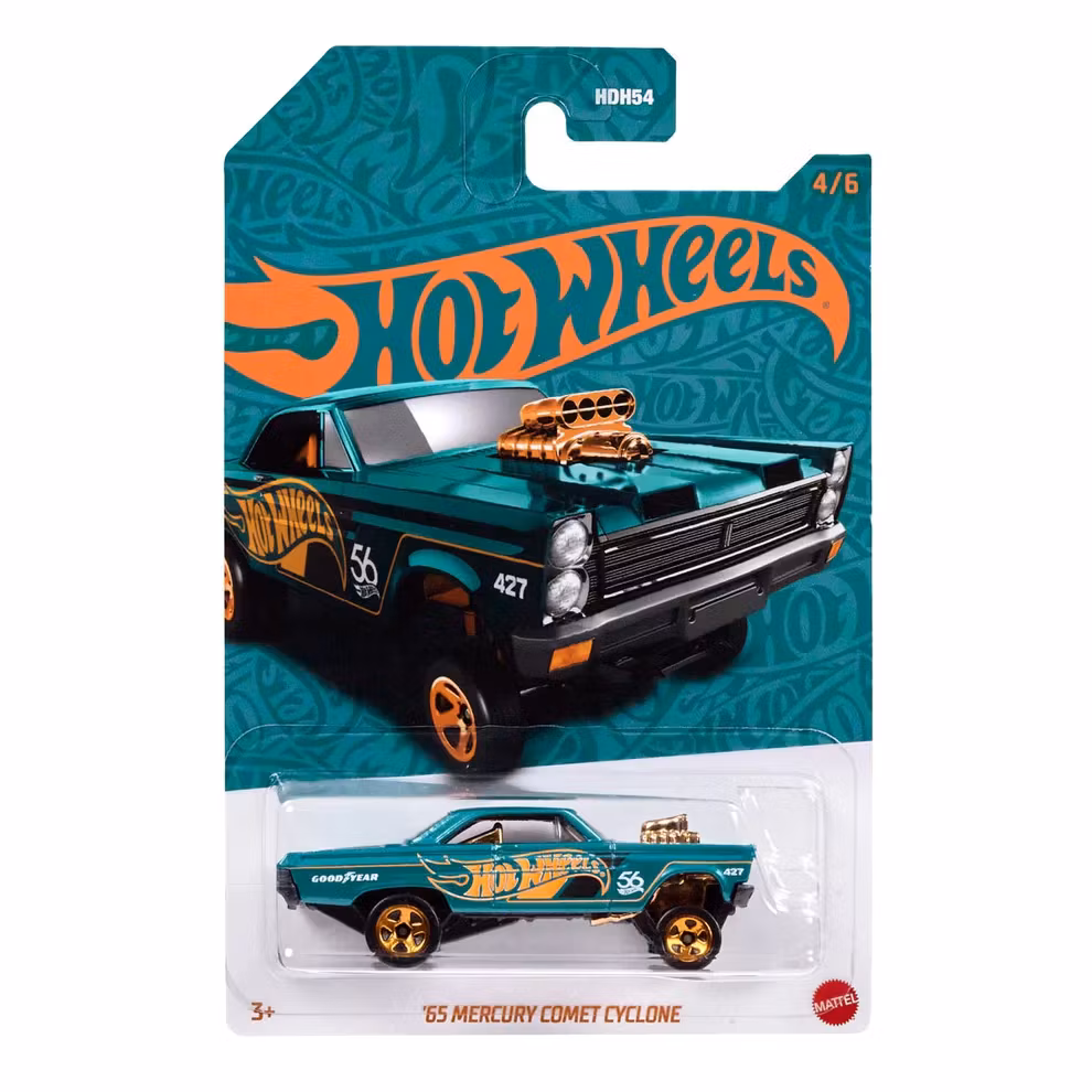 Hot Wheels Pearl and Chrome 56th Anniversary: 65 Mercury Comet Cyclone