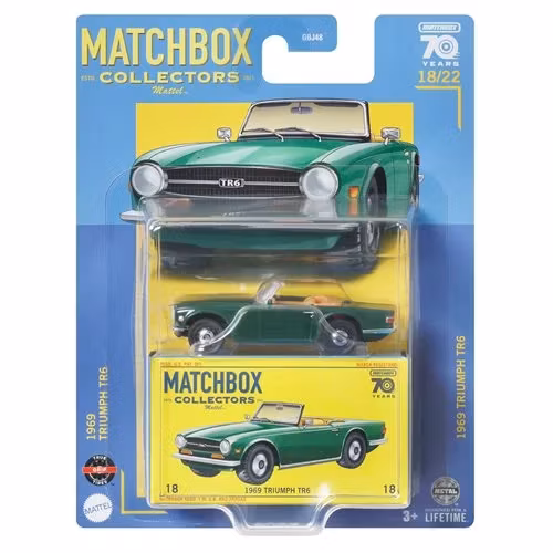Matchbox Premium Collector : 1969 Triumph TR6