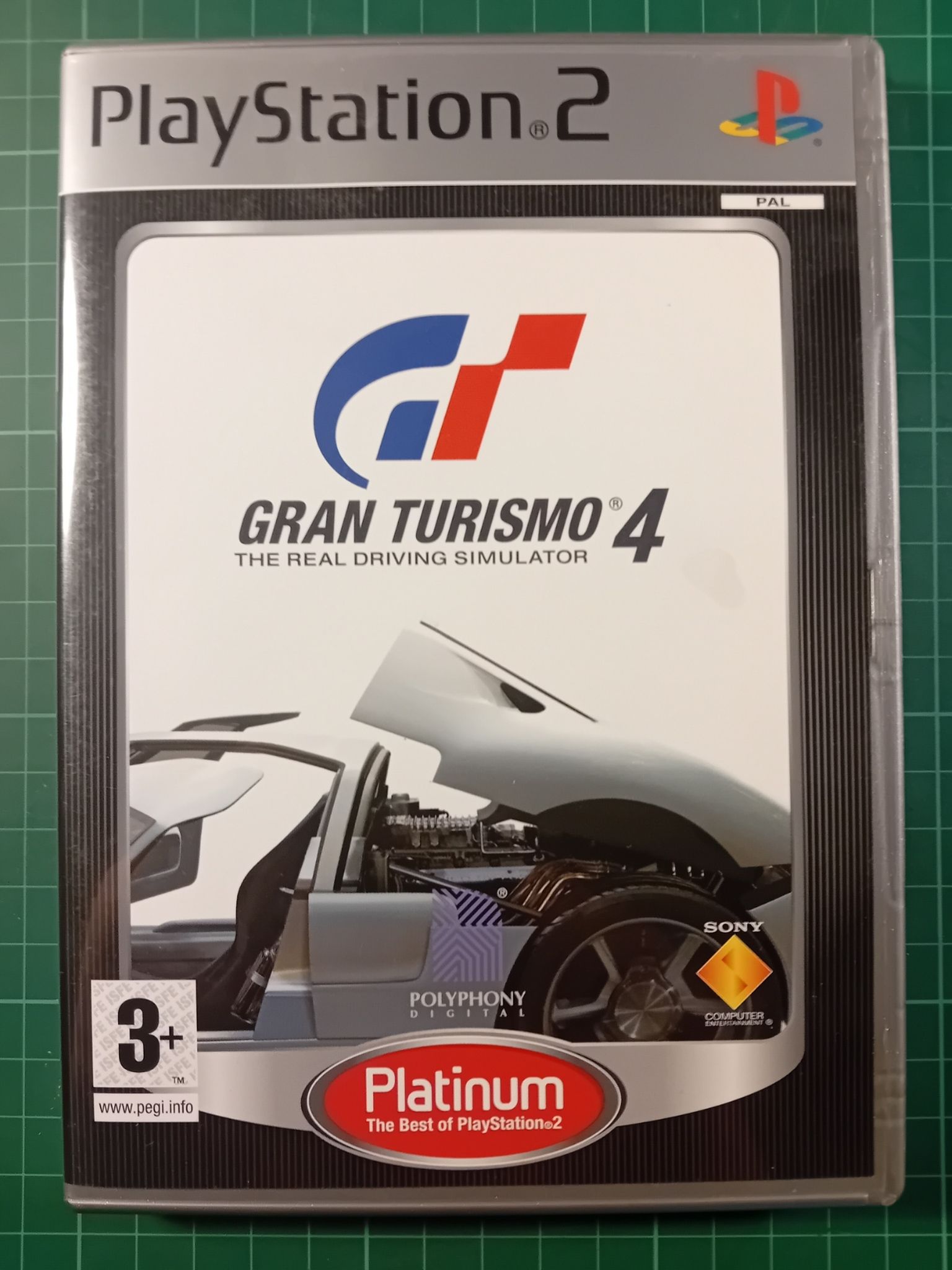 Playstation 2 : Gran turismo 4 (Platinum utgave)