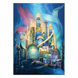 Puslespill Disney Castle Collection Ariel (1000 biter)