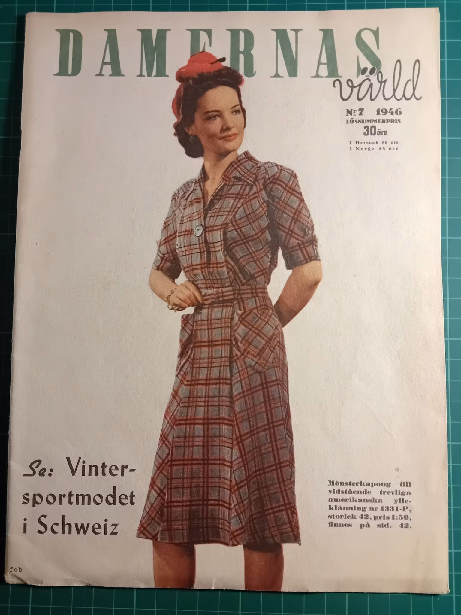 Damernas värld 1946 - 07 (Svensk)