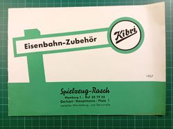 Kibri katalog 1957