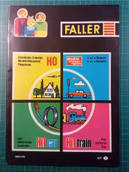 Faller katalog 1971/1972