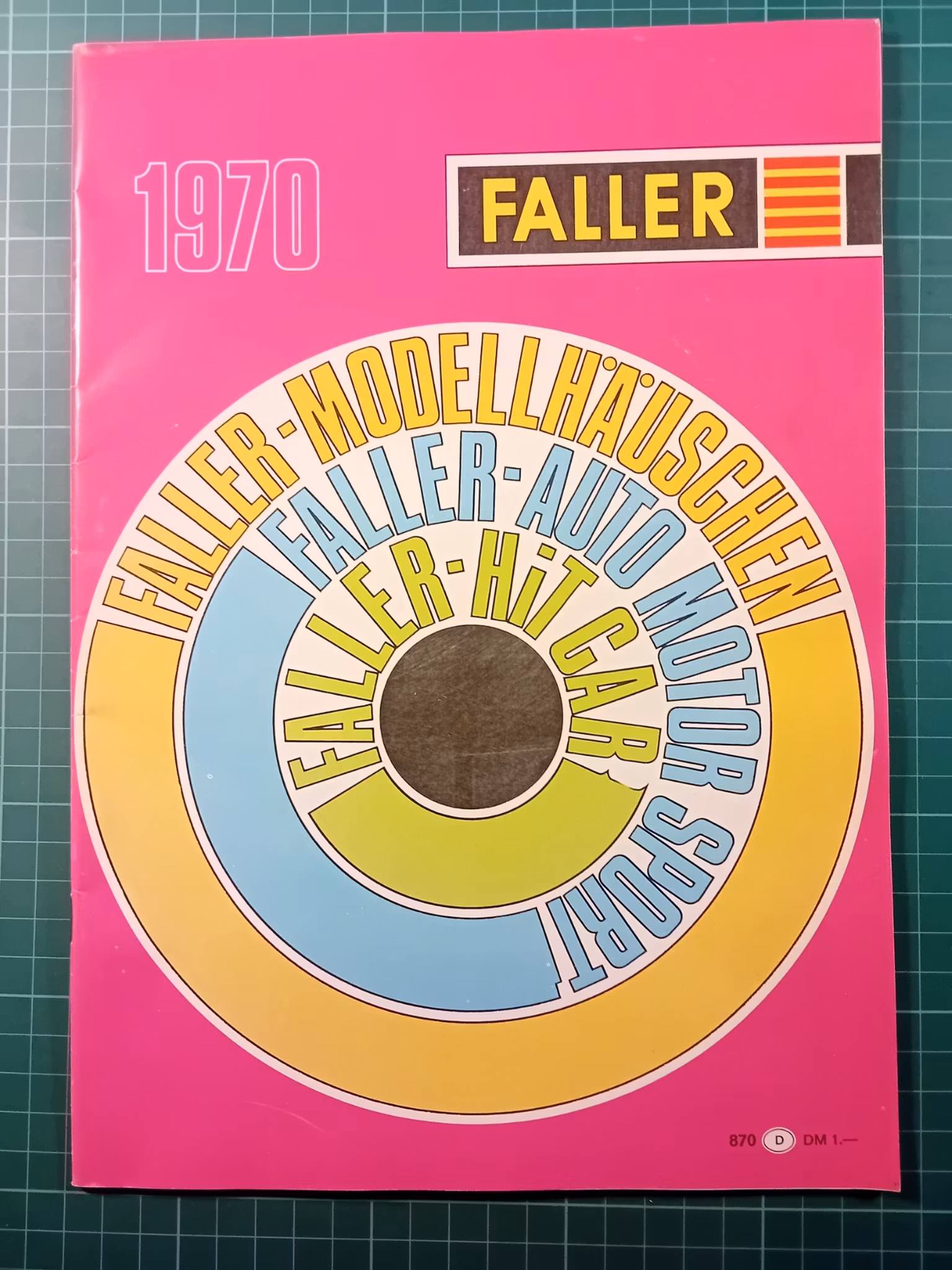 Faller katalog 1970