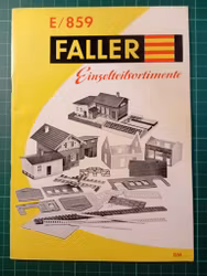 Faller katalog E/859 bygninger