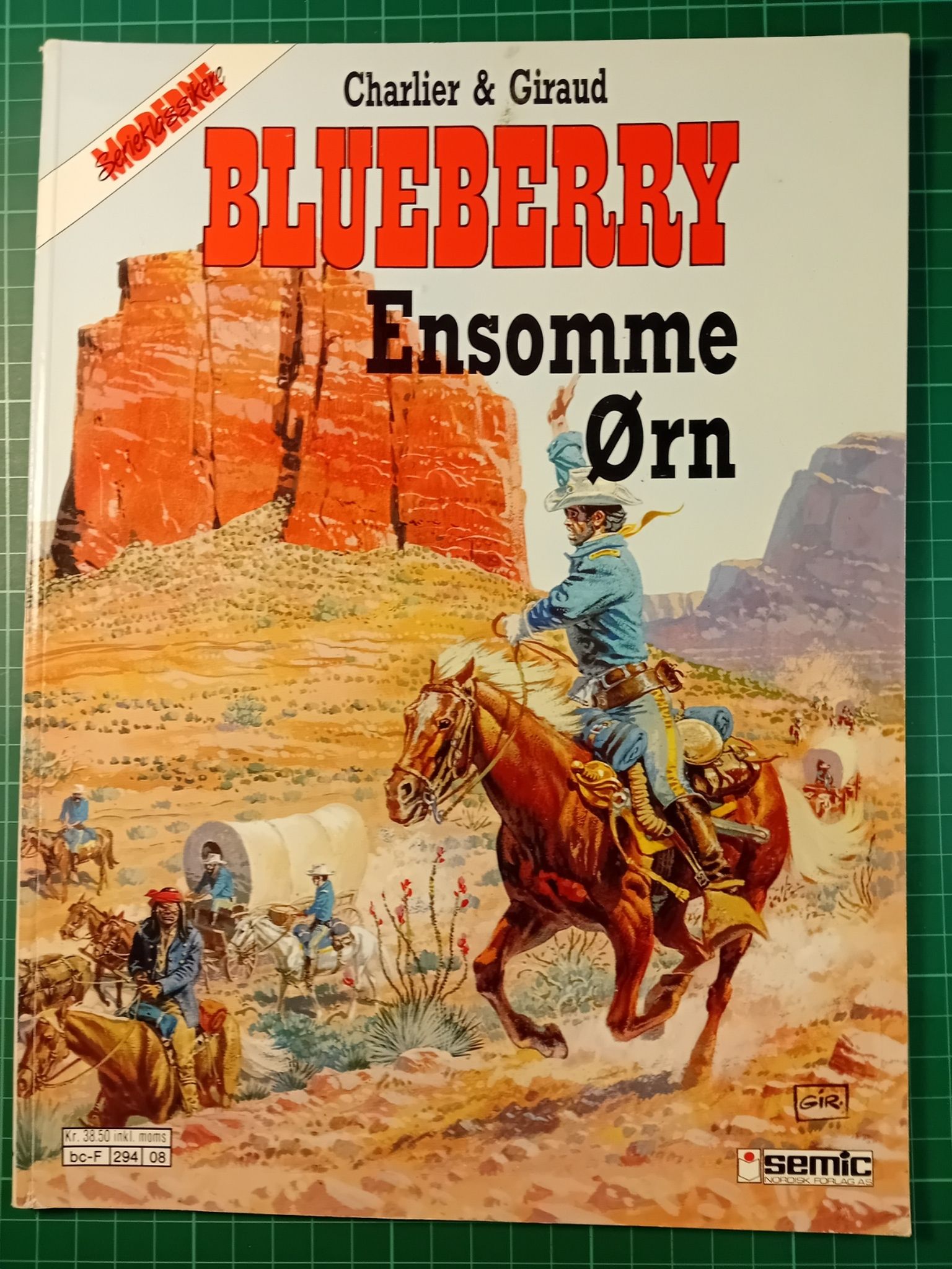 Blueberry 03 Ensomme ørn