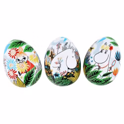 Mummi påskeegg "I engen" 3 pack