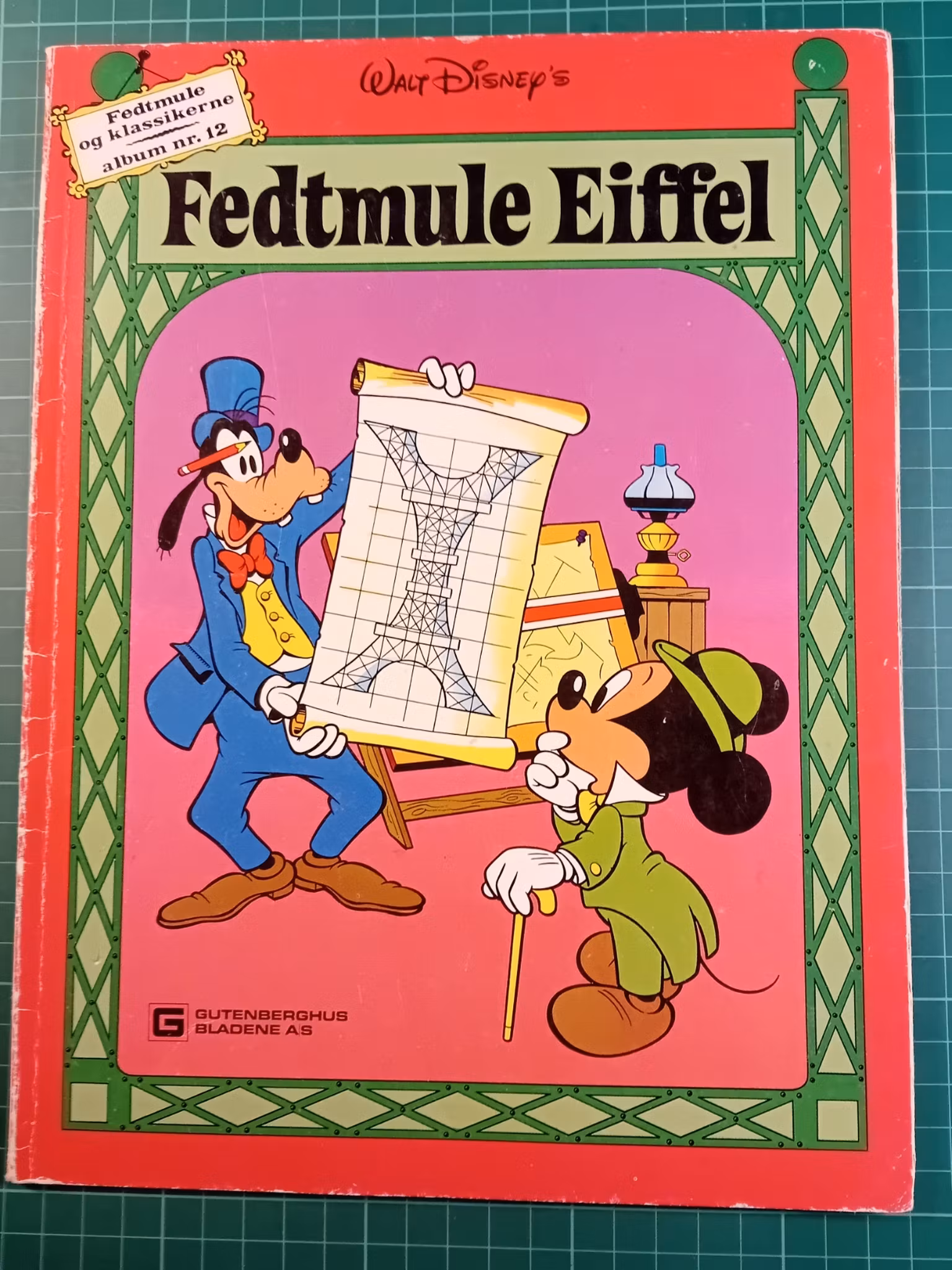 Fedtmule album 12 : Fedtmule Eiffel (Dansk)