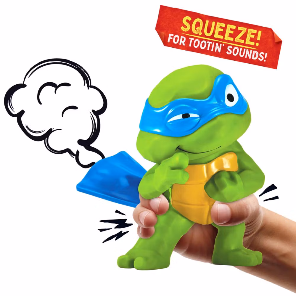 Turtles Mutant Mayhem Tootin' Toddler Figure Leonardo 12,7cm